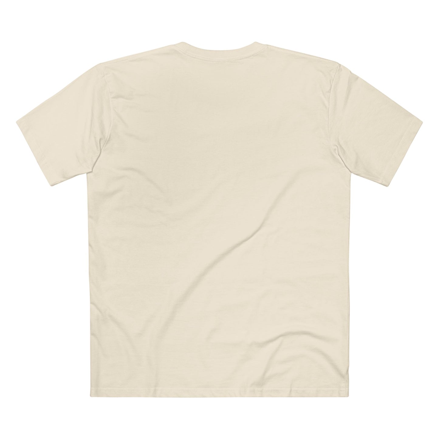 Saved Not Soft Adult Staple Tee - Bold Red Graphic T-Shirt for Faith-Based Enthusiasts