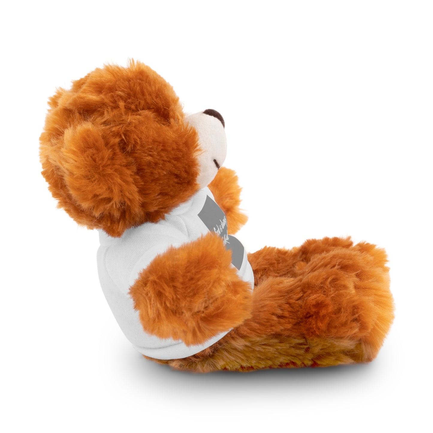 Faithful Bear Stuffed Animal - God is Always Faithful Teeshirt Toy