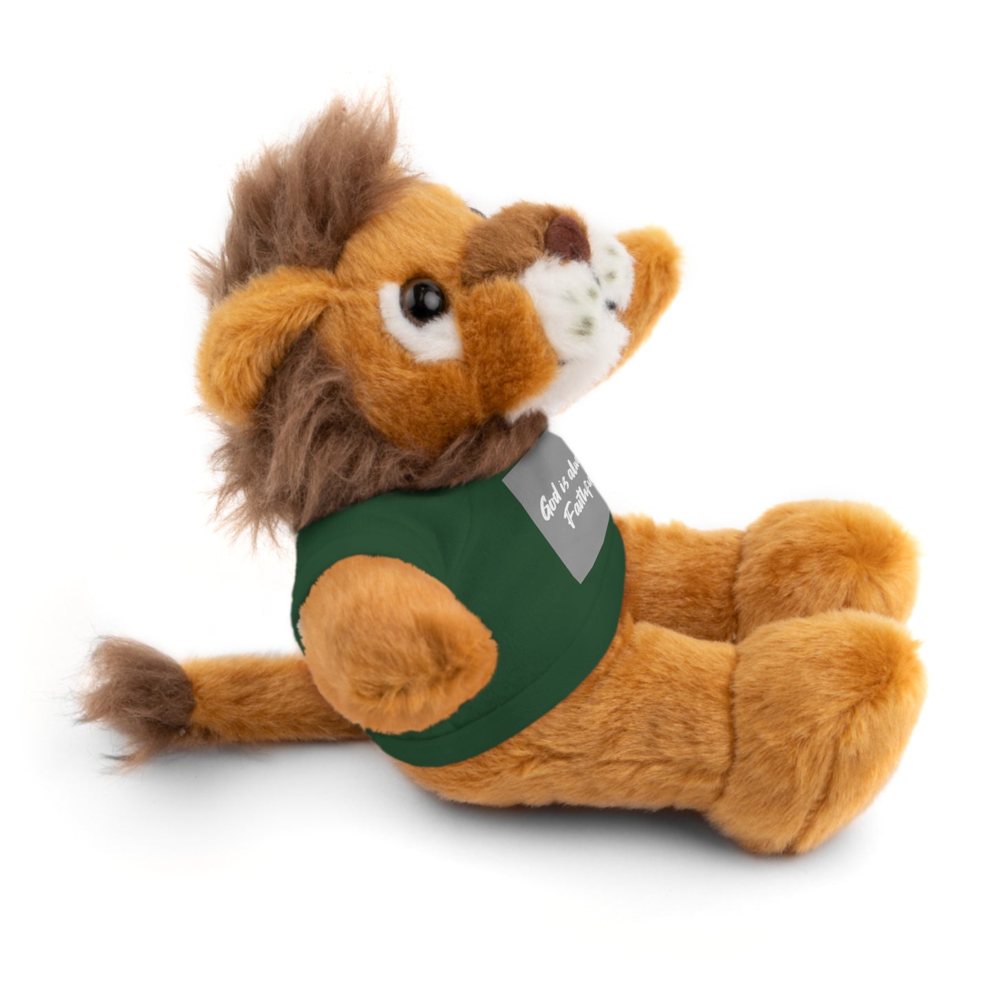 Faithful Bear Stuffed Animal - God is Always Faithful Teeshirt Toy