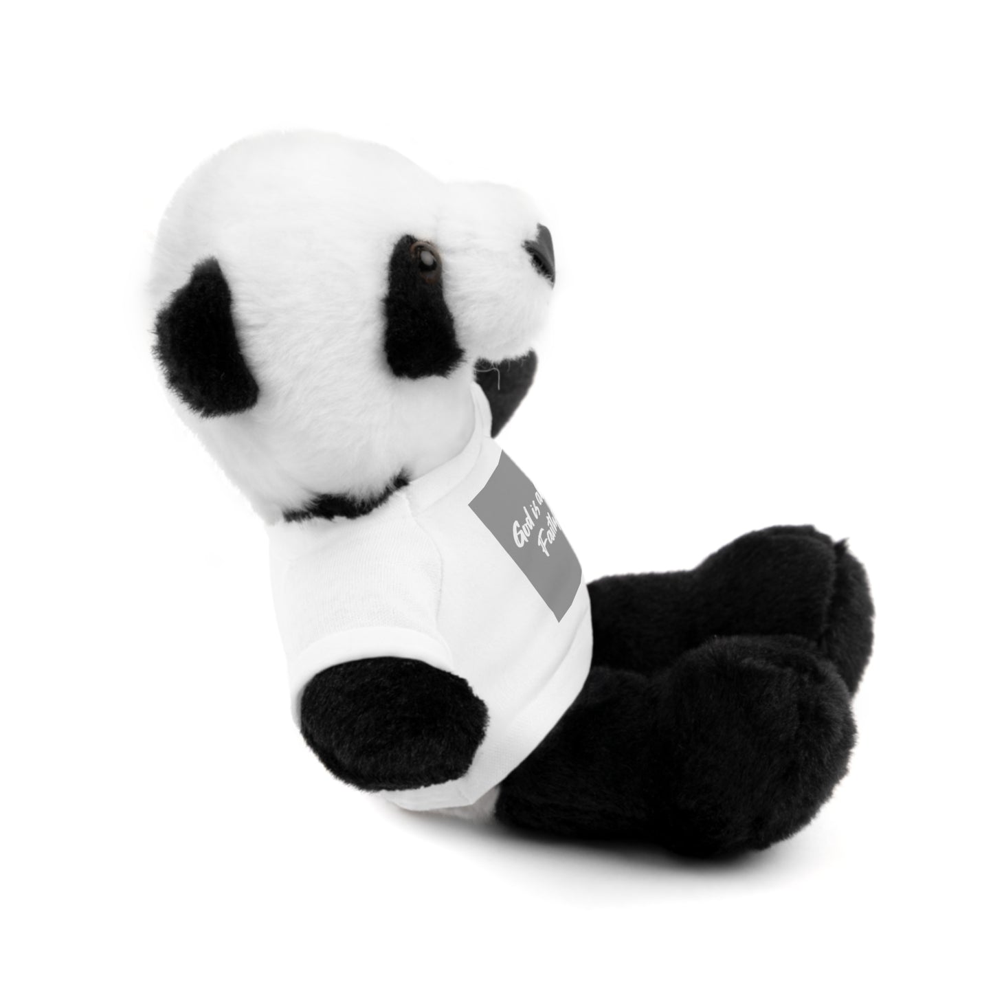 Faithful Bear Stuffed Animal - God is Always Faithful Teeshirt Toy