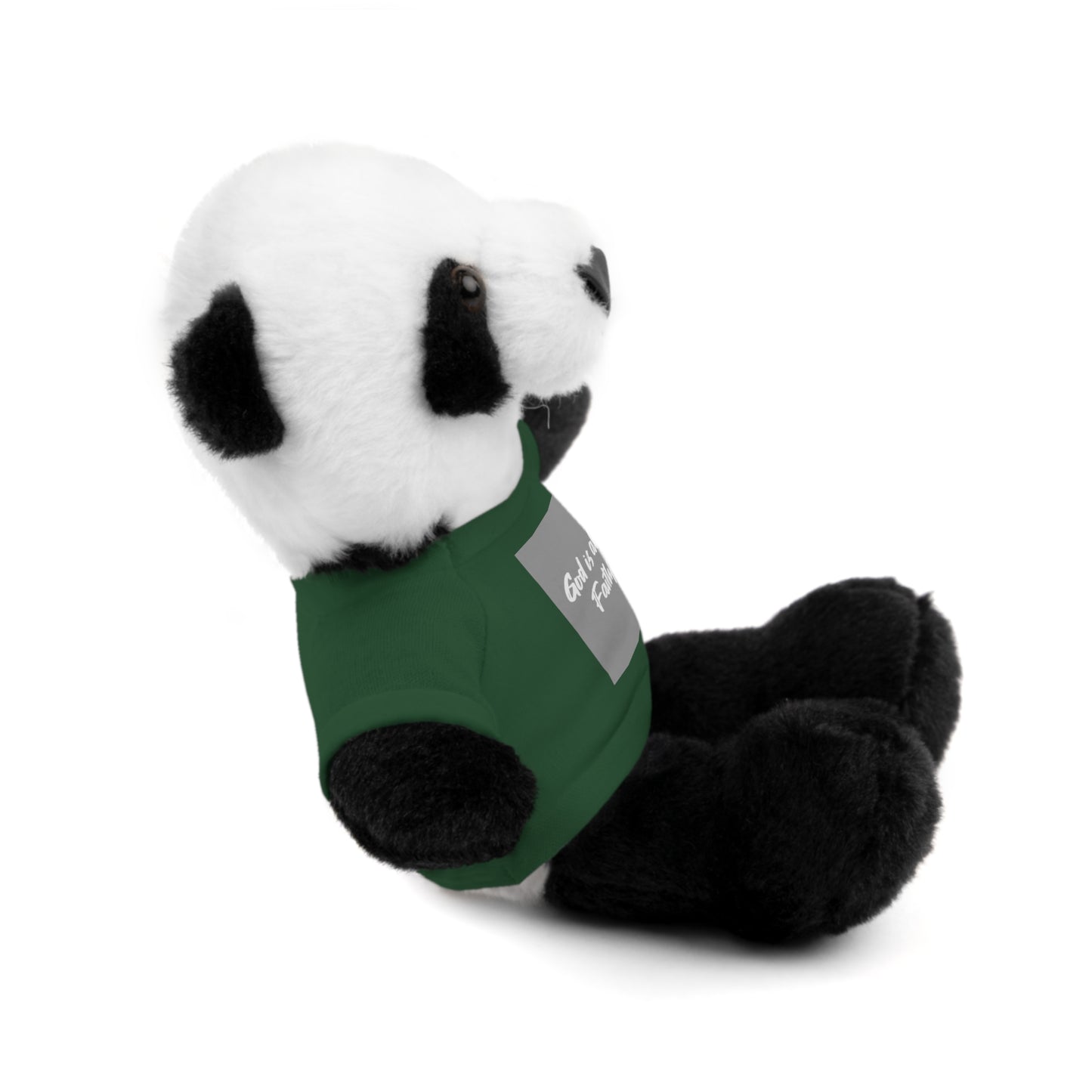 Faithful Bear Stuffed Animal - God is Always Faithful Teeshirt Toy