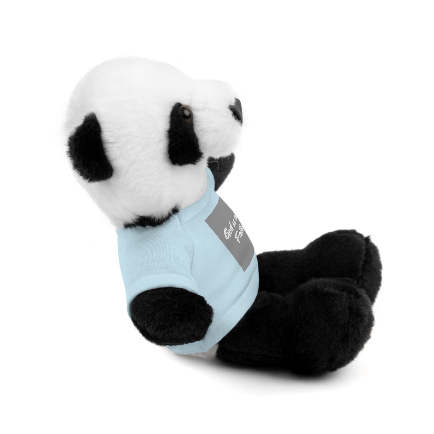 Faithful Bear Stuffed Animal - God is Always Faithful Teeshirt Toy