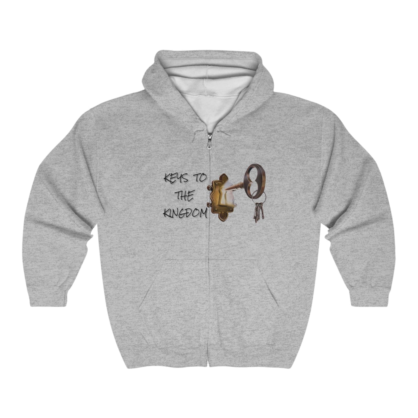 Keys to the Kingdom Unisex Heavy Blend Full Zip Hoodie