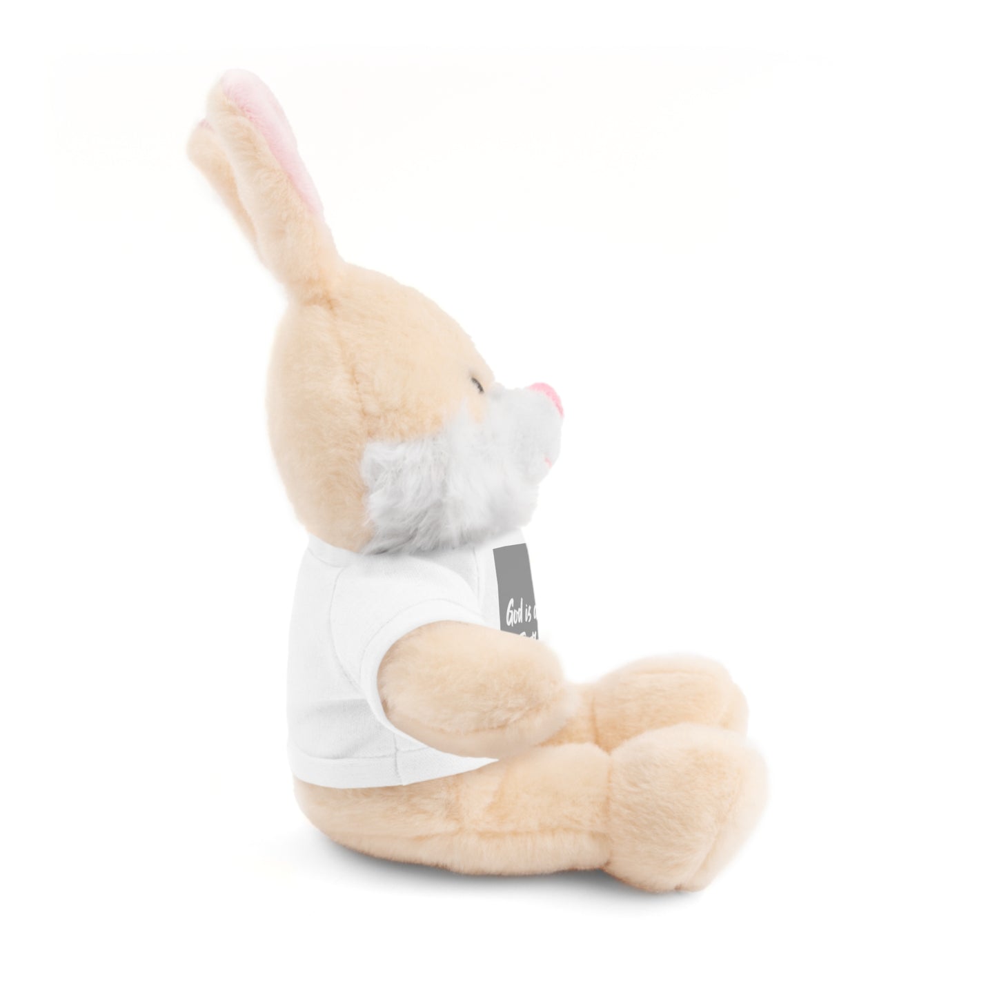 Faithful Bear Stuffed Animal - God is Always Faithful Teeshirt Toy