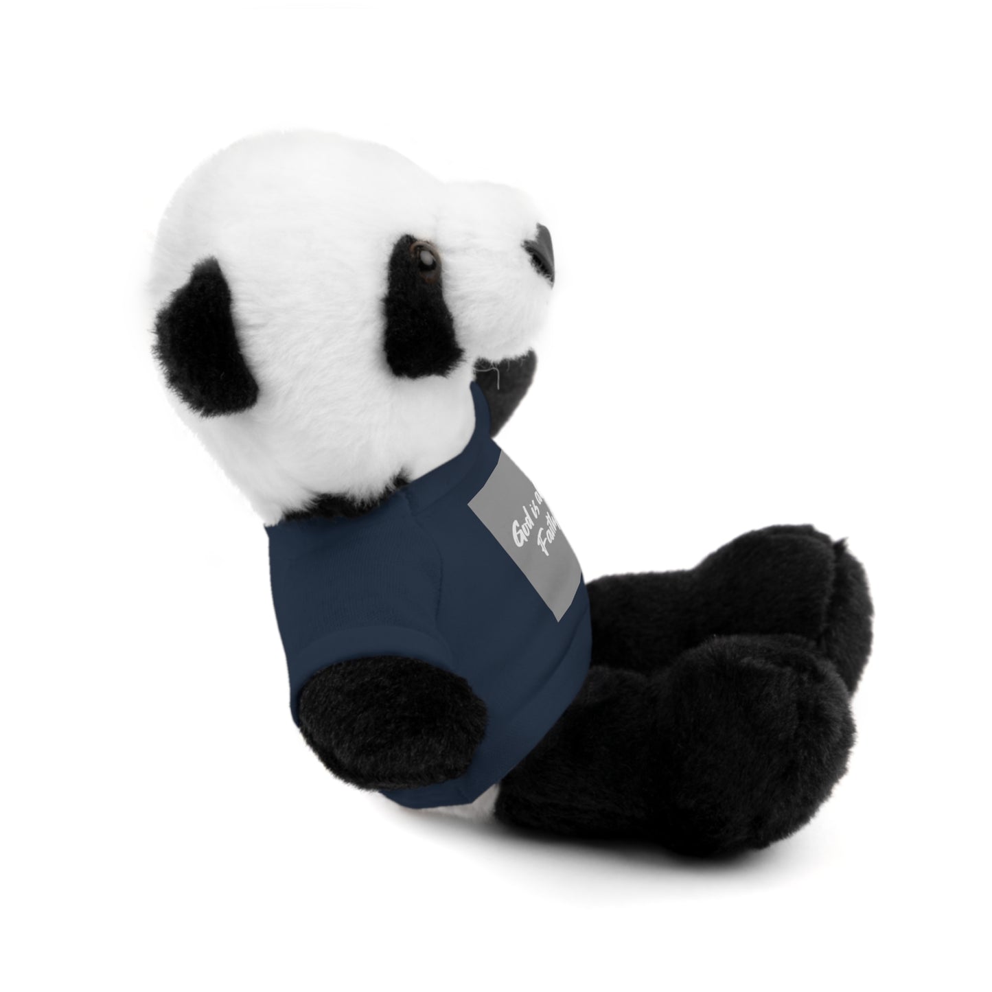 Faithful Bear Stuffed Animal - God is Always Faithful Teeshirt Toy