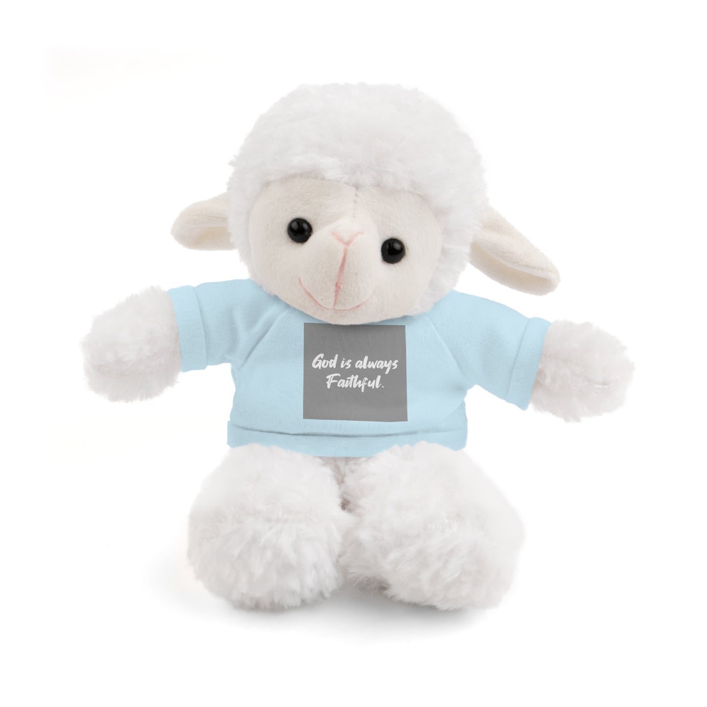 Faithful Bear Stuffed Animal - God is Always Faithful Teeshirt Toy