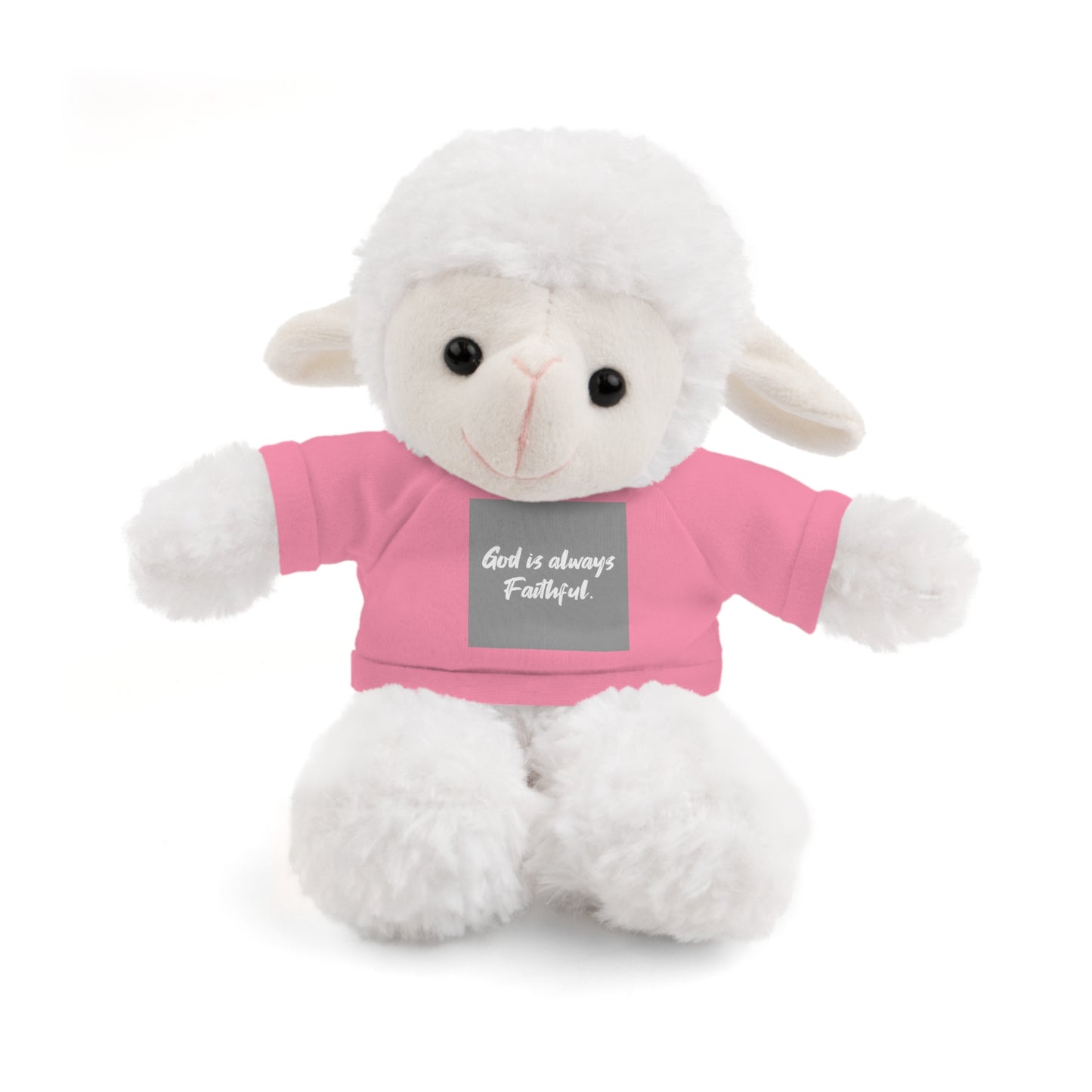 Faithful Bear Stuffed Animal - God is Always Faithful Teeshirt Toy