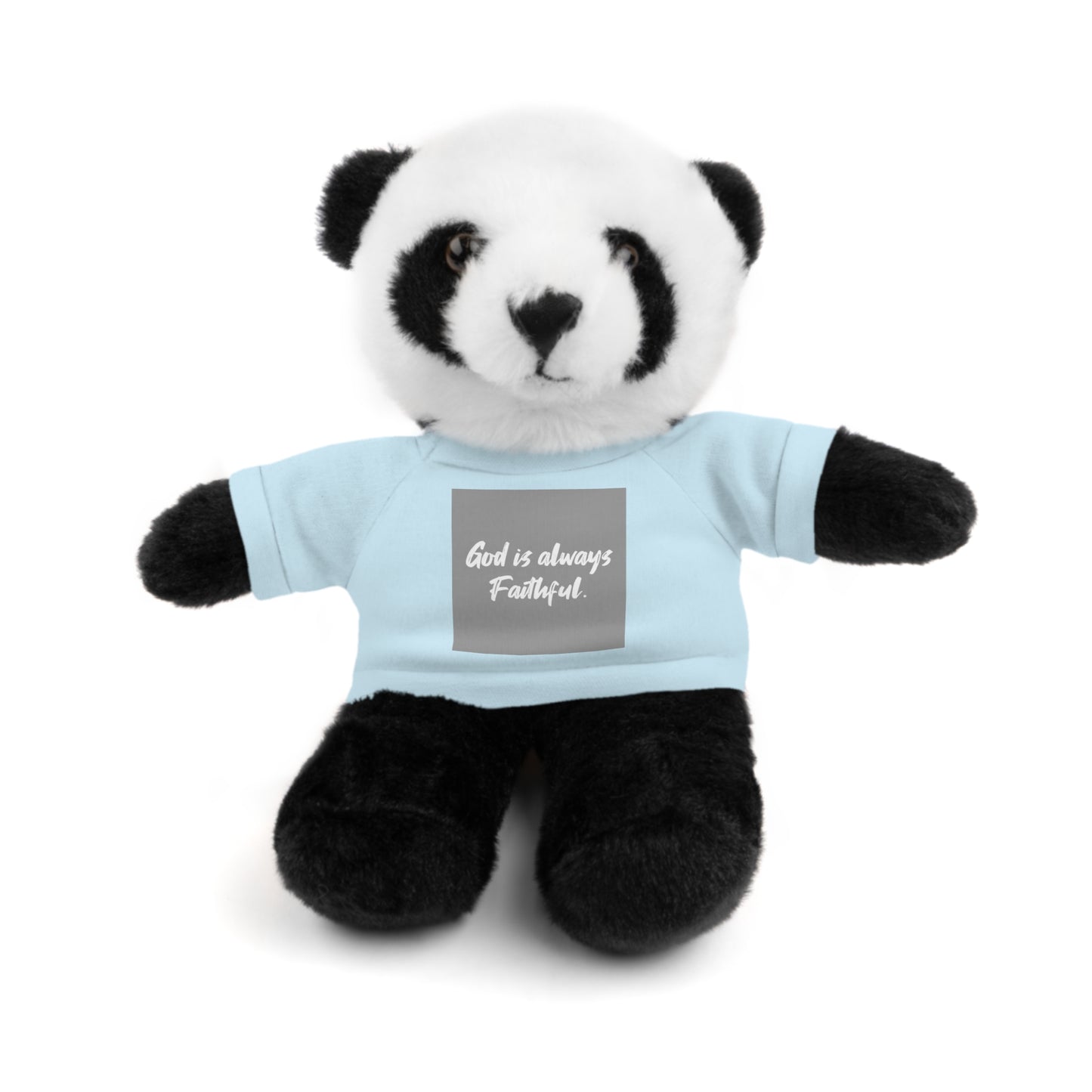 Faithful Bear Stuffed Animal - God is Always Faithful Teeshirt Toy