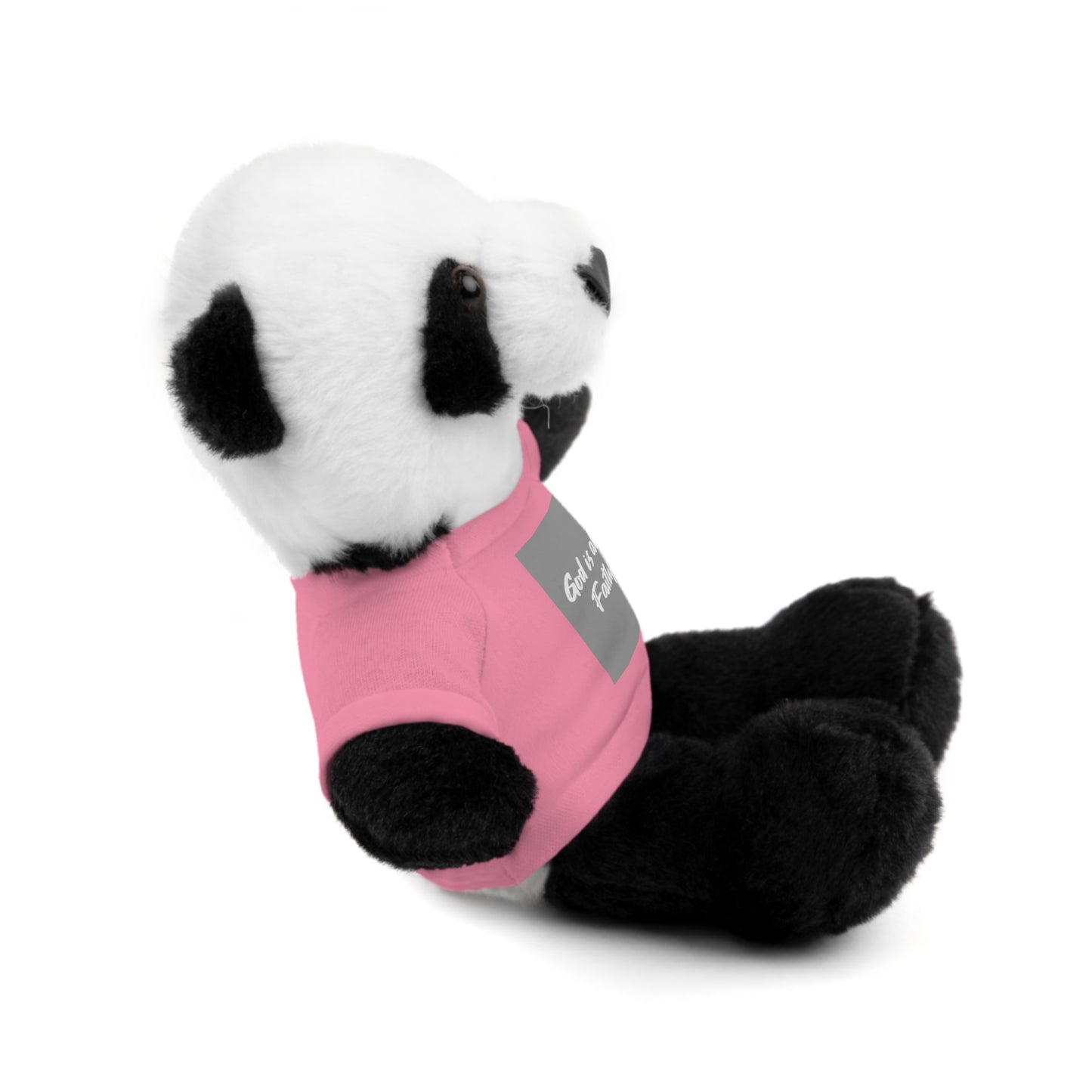 Faithful Bear Stuffed Animal - God is Always Faithful Teeshirt Toy