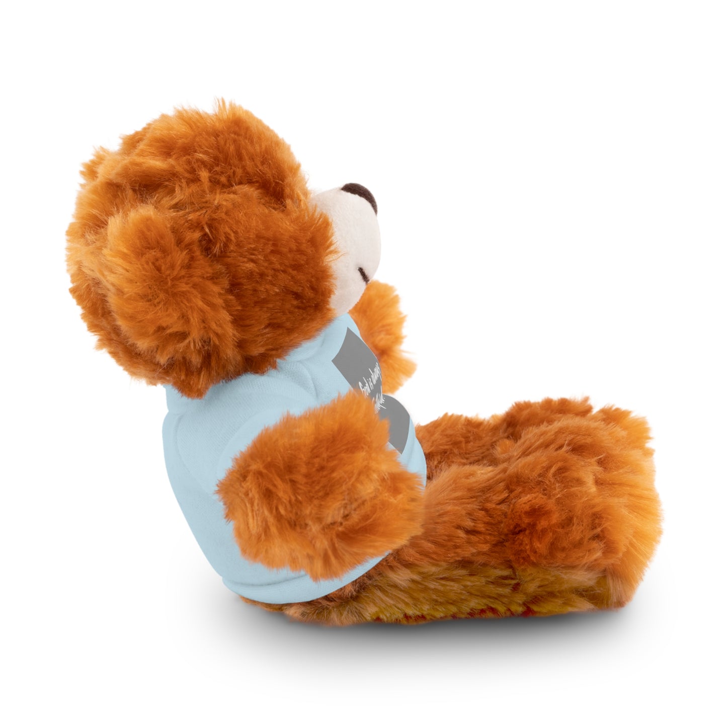 Faithful Bear Stuffed Animal - God is Always Faithful Teeshirt Toy