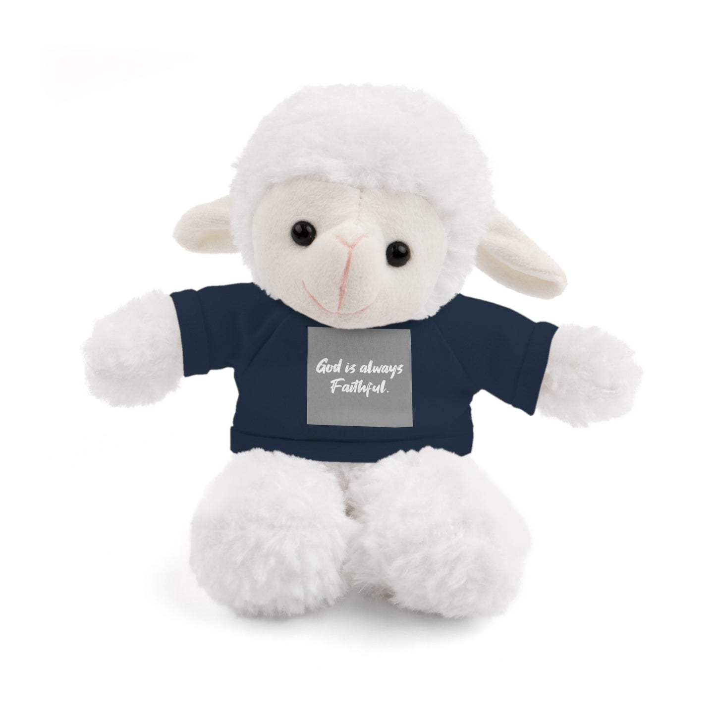 Faithful Bear Stuffed Animal - God is Always Faithful Teeshirt Toy