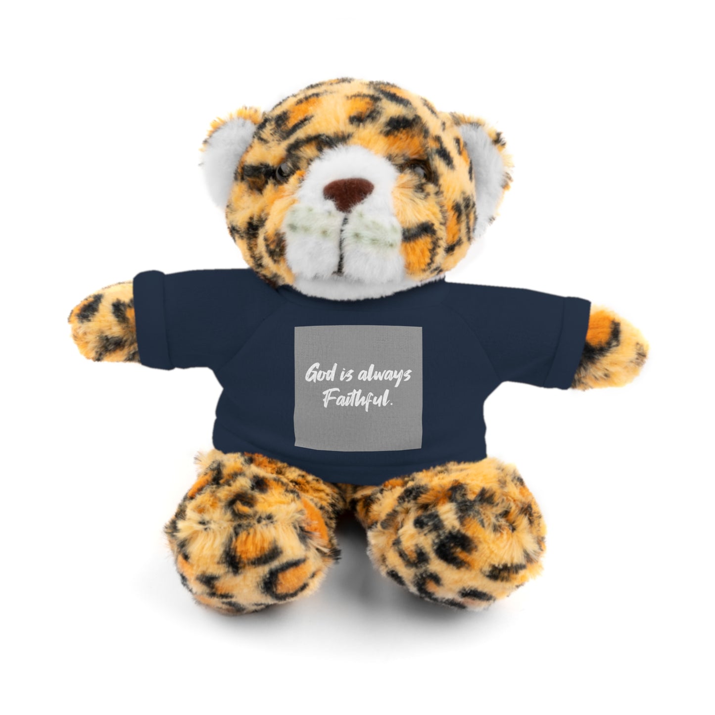 Faithful Bear Stuffed Animal - God is Always Faithful Teeshirt Toy
