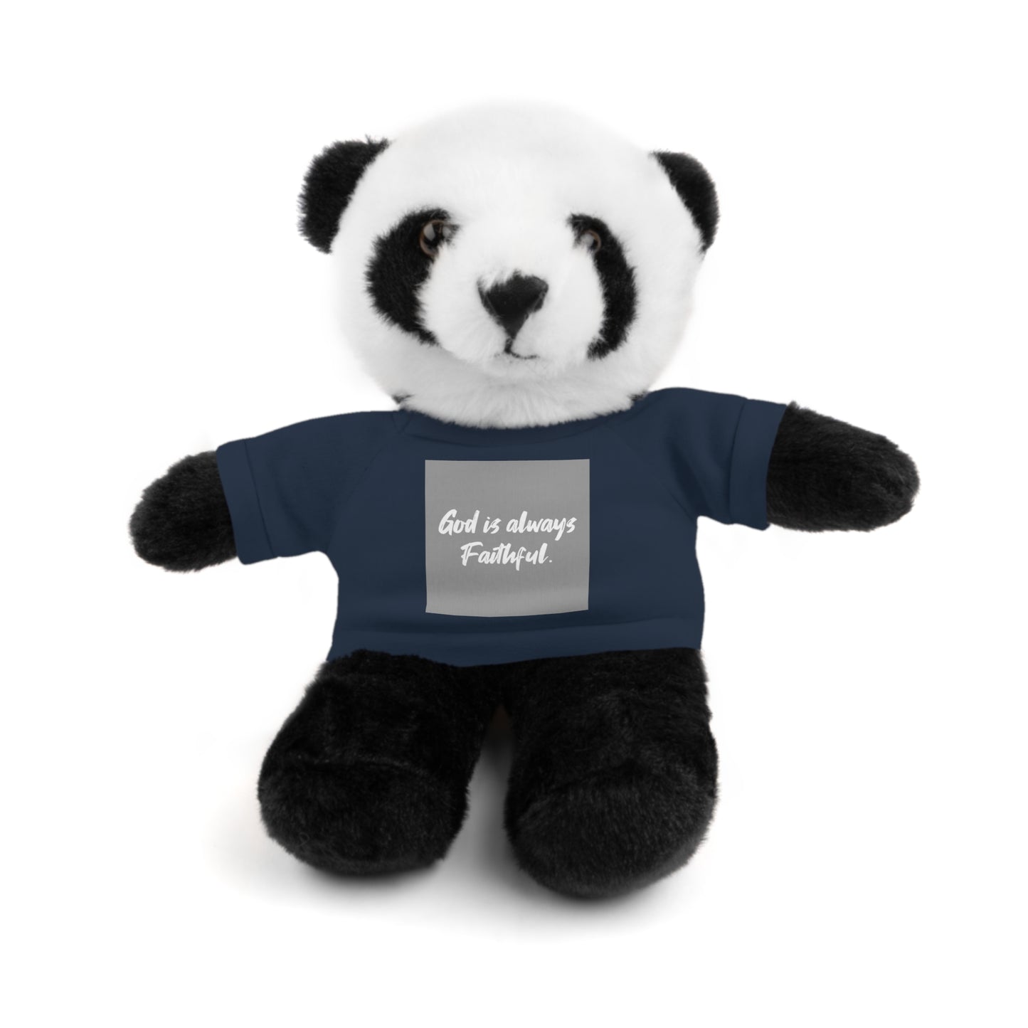 Faithful Bear Stuffed Animal - God is Always Faithful Teeshirt Toy