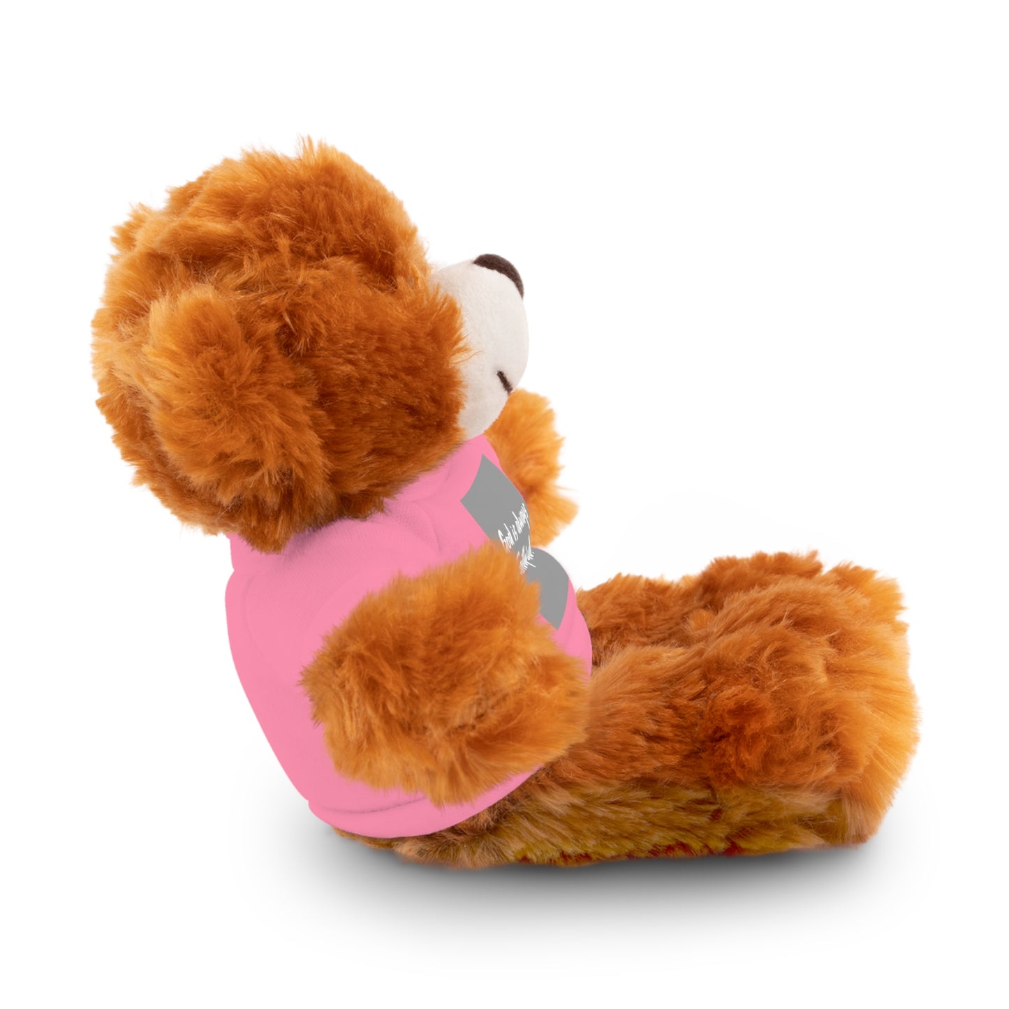Faithful Bear Stuffed Animal - God is Always Faithful Teeshirt Toy