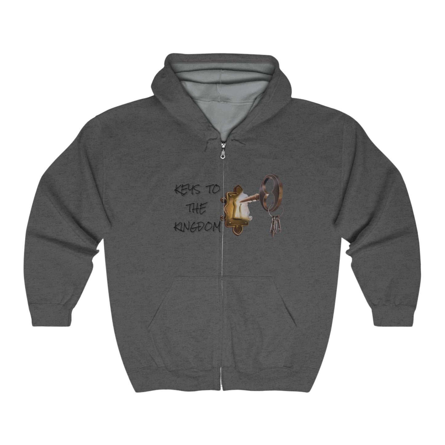 Keys to the Kingdom Unisex Heavy Blend Full Zip Hoodie