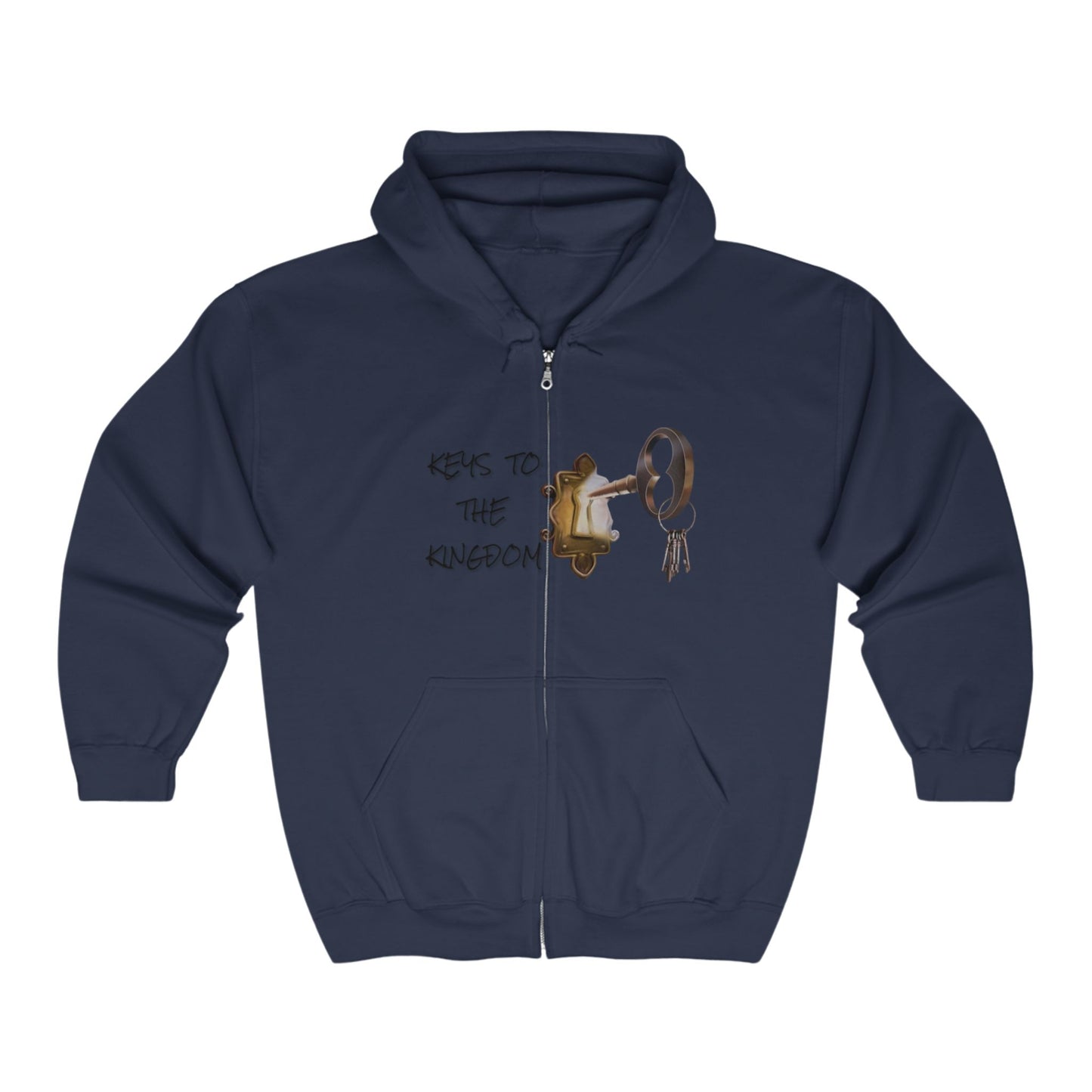 Keys to the Kingdom Unisex Heavy Blend Full Zip Hoodie