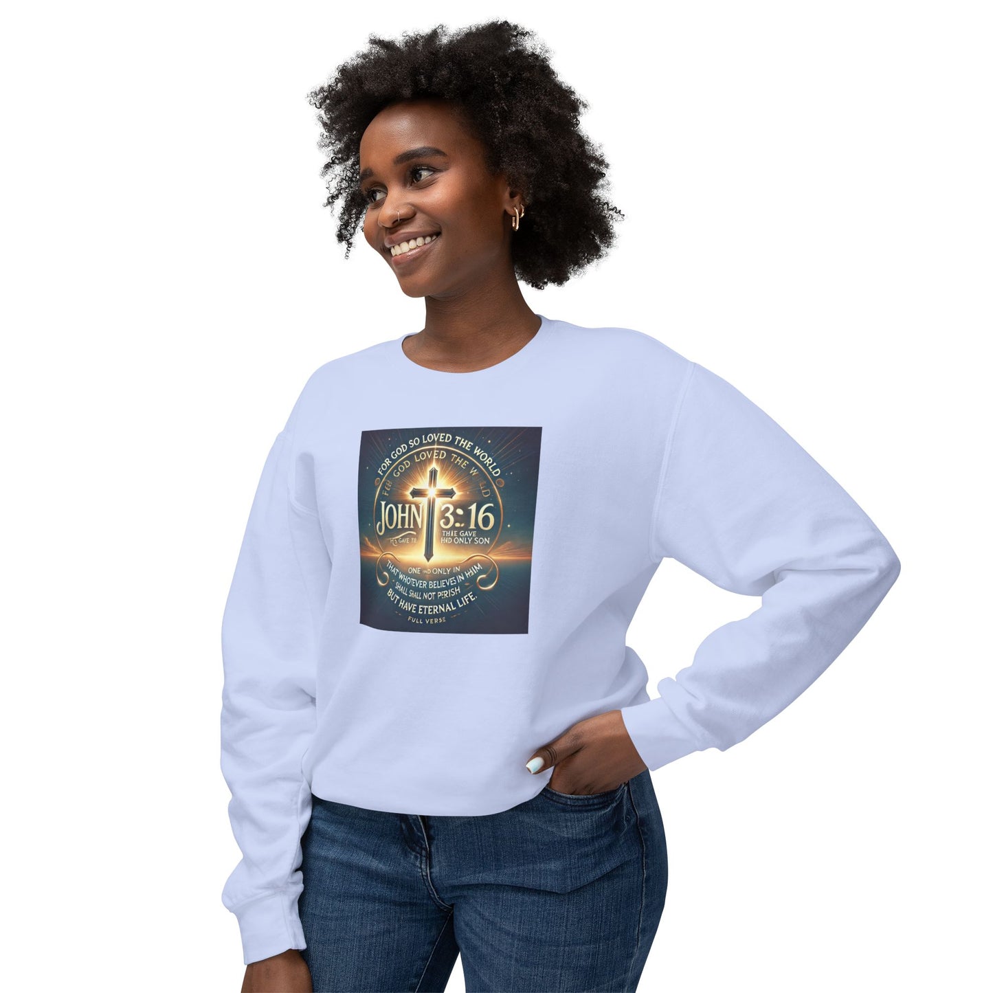 Unisex Lightweight Crewneck Sweatshirt