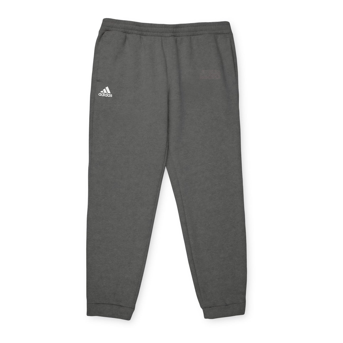 Adidas Unisex Fleece Joggers - Jesus Disciple Comfortable Pants