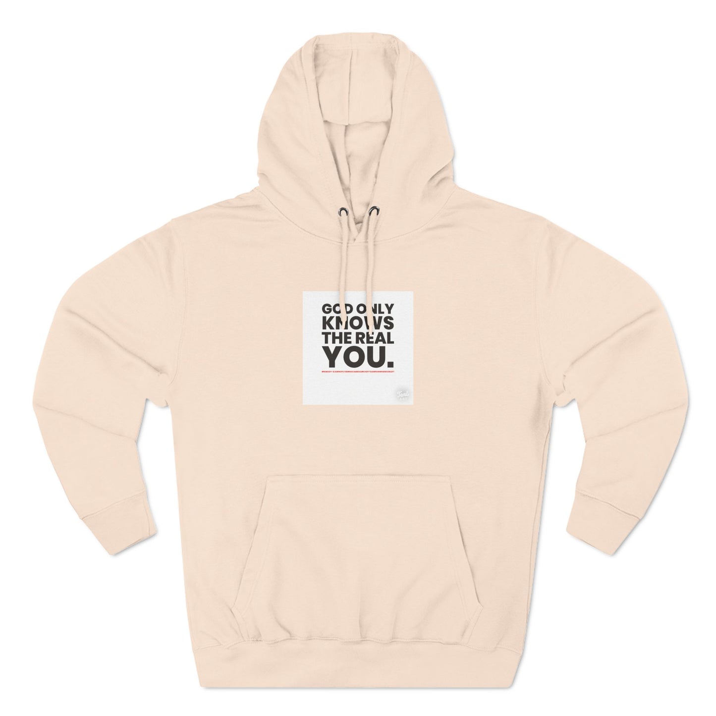 God Only Knows Fleece Hoodie - Inspirational Comfort for Every Occasion