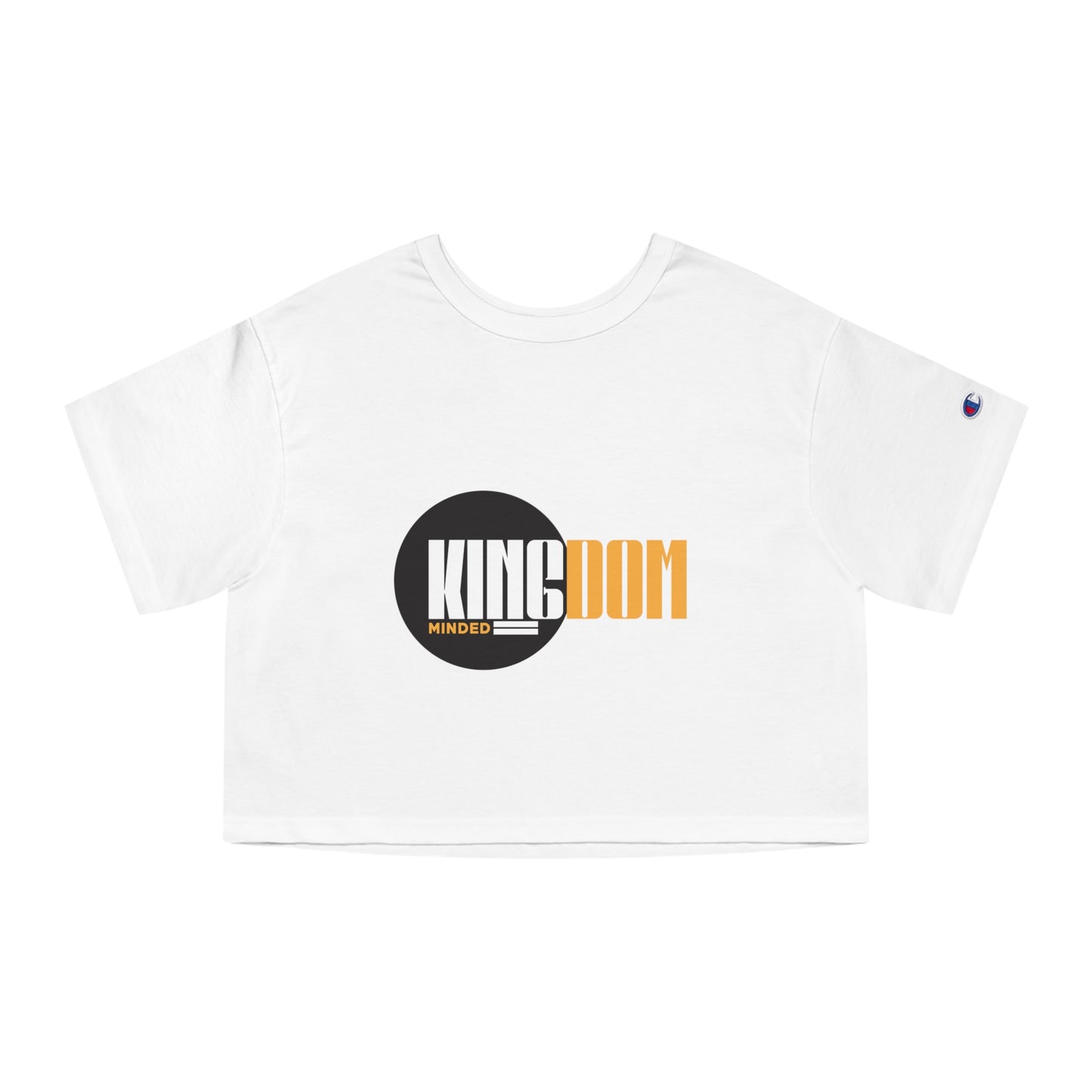 Kingdom Minded Women's Cropped T-Shirt | Champion Heritage Style