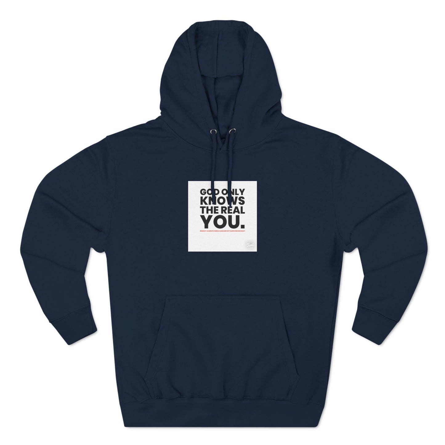 God Only Knows Fleece Hoodie - Inspirational Comfort for Every Occasion