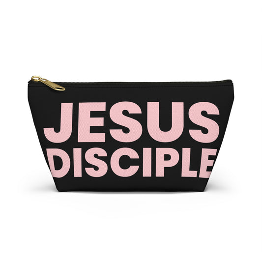 Faith-Inspired Accessory Pouch - Jesus Disciple Design