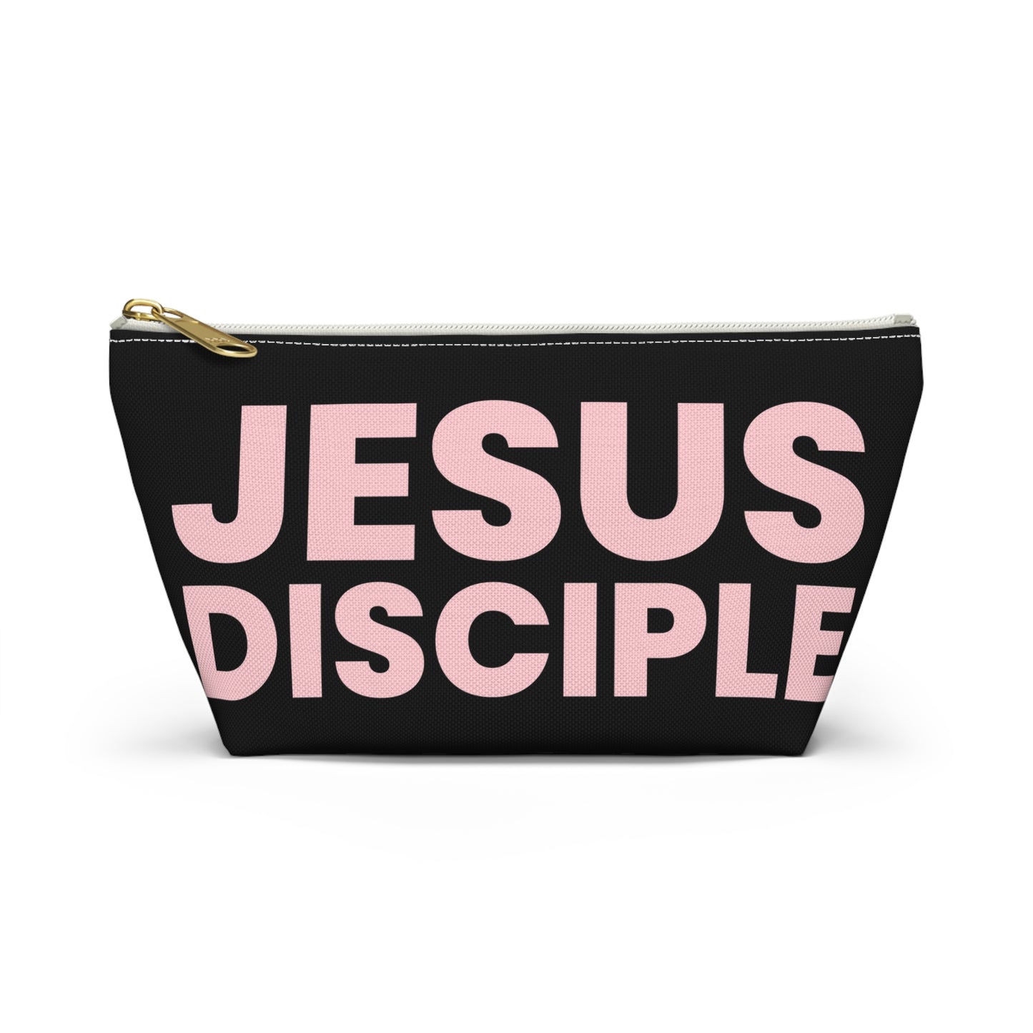 Bolsa de accesorios inspirada en la fe: diseño de discípulo de Jesús