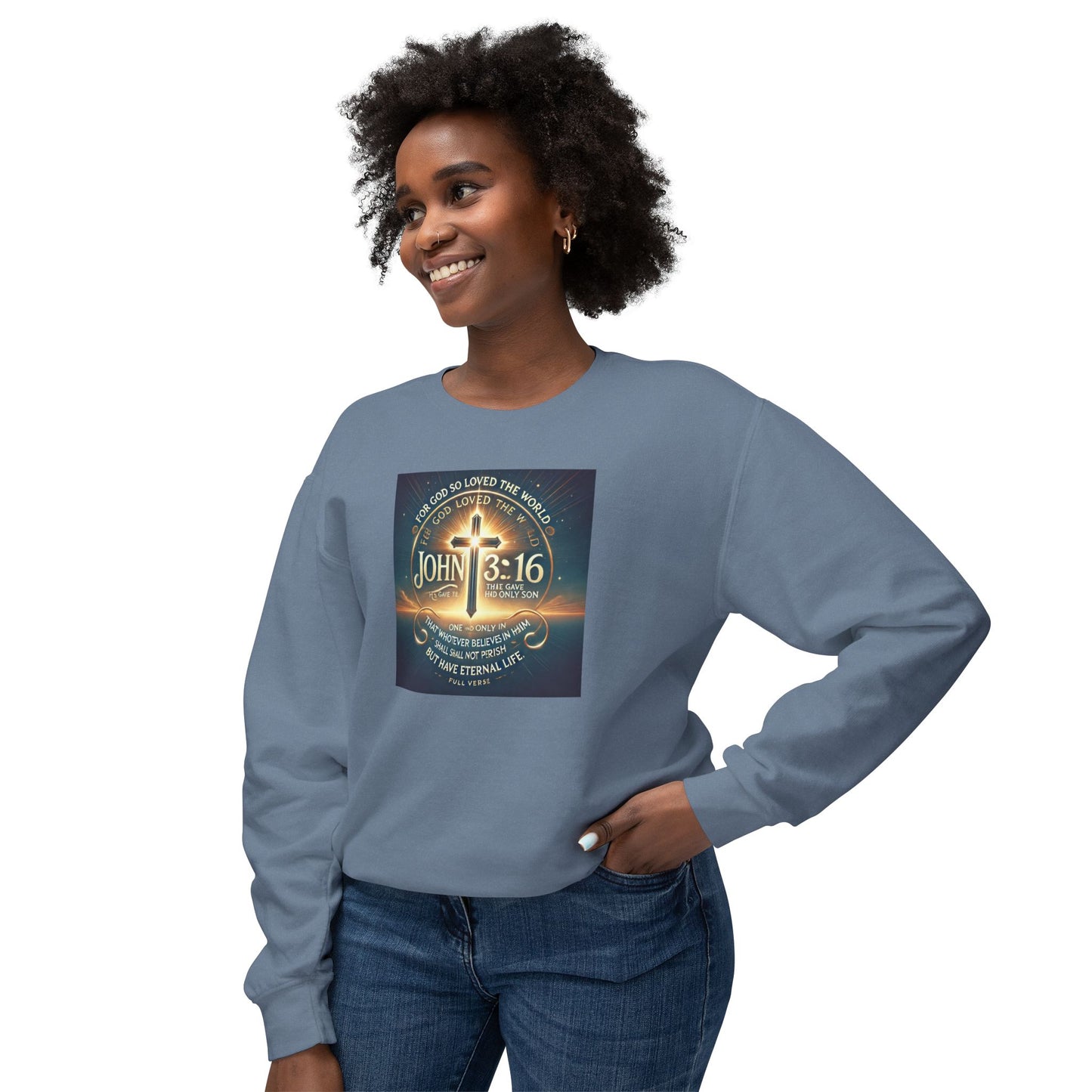 Unisex Lightweight Crewneck Sweatshirt