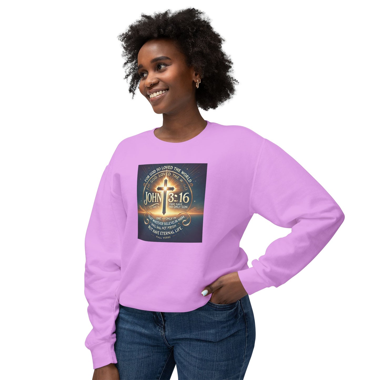 Unisex Lightweight Crewneck Sweatshirt