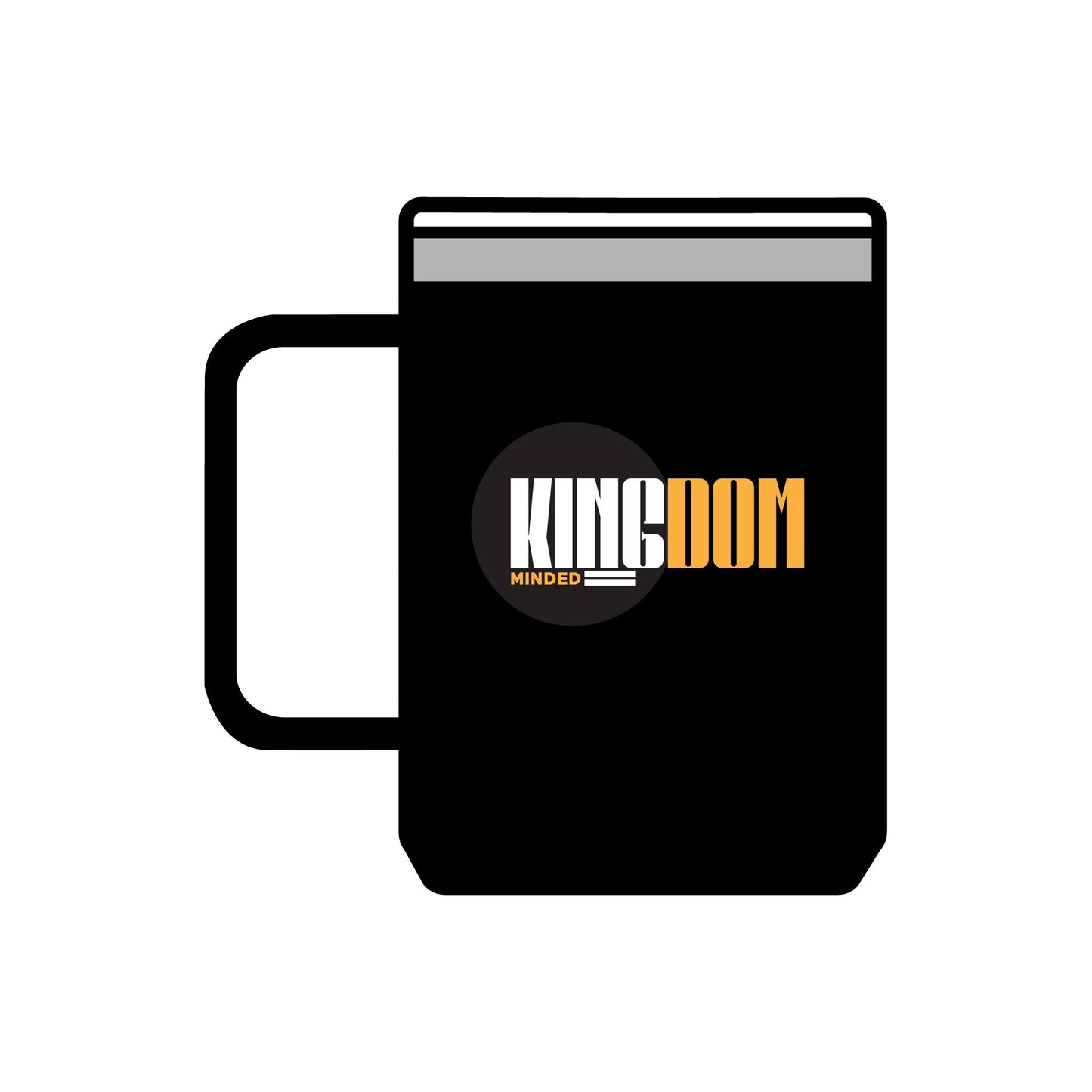 Kingdom Minded Coffee Mug Tumbler - 15oz Inspirational Drinkware