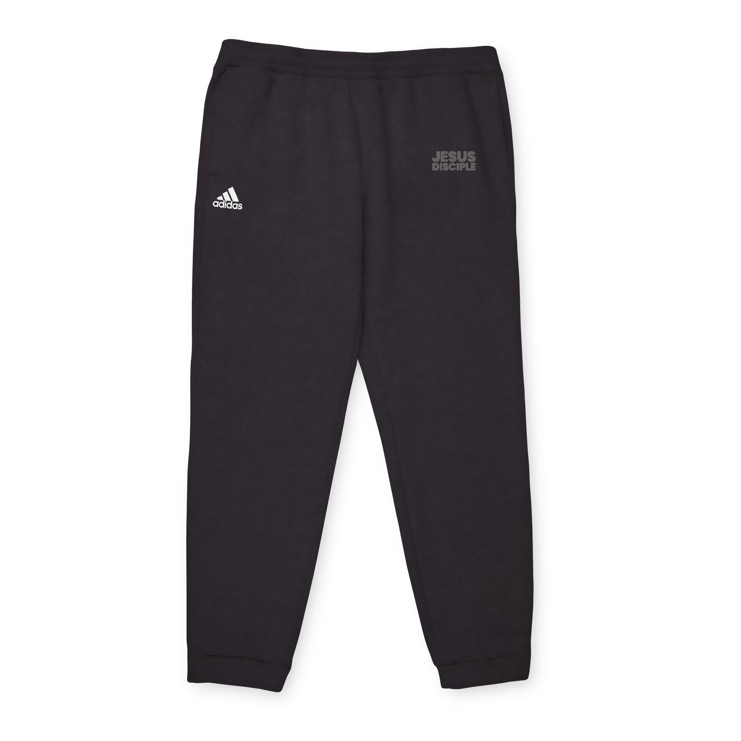 Adidas Unisex Fleece Joggers - Jesus Disciple Comfortable Pants