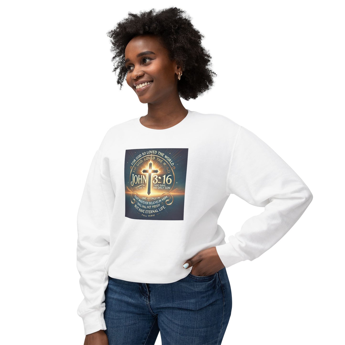 Unisex Lightweight Crewneck Sweatshirt