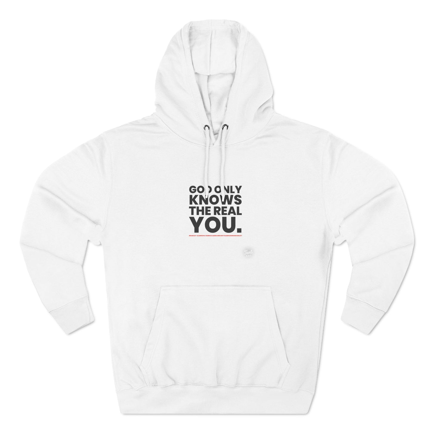 God Only Knows Fleece Hoodie - Inspirational Comfort for Every Occasion