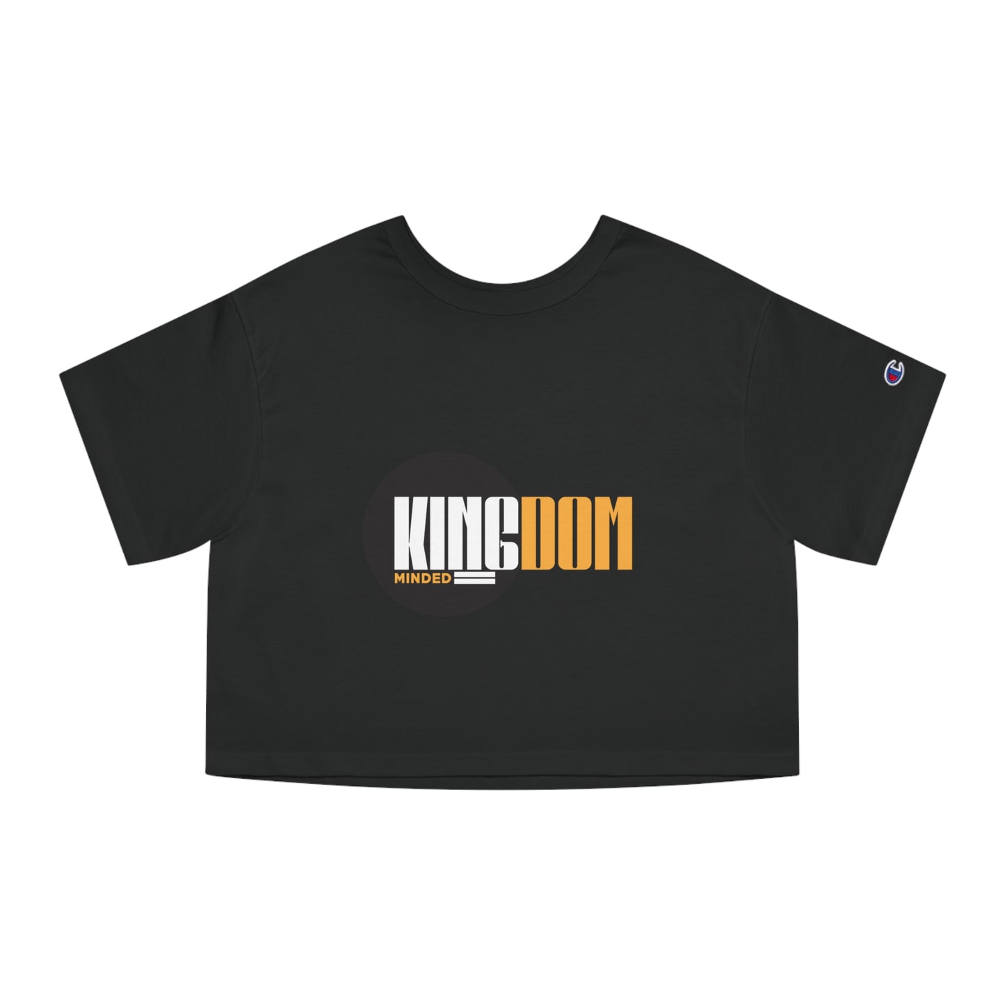 Kingdom Minded Women's Cropped T-Shirt | Champion Heritage Style