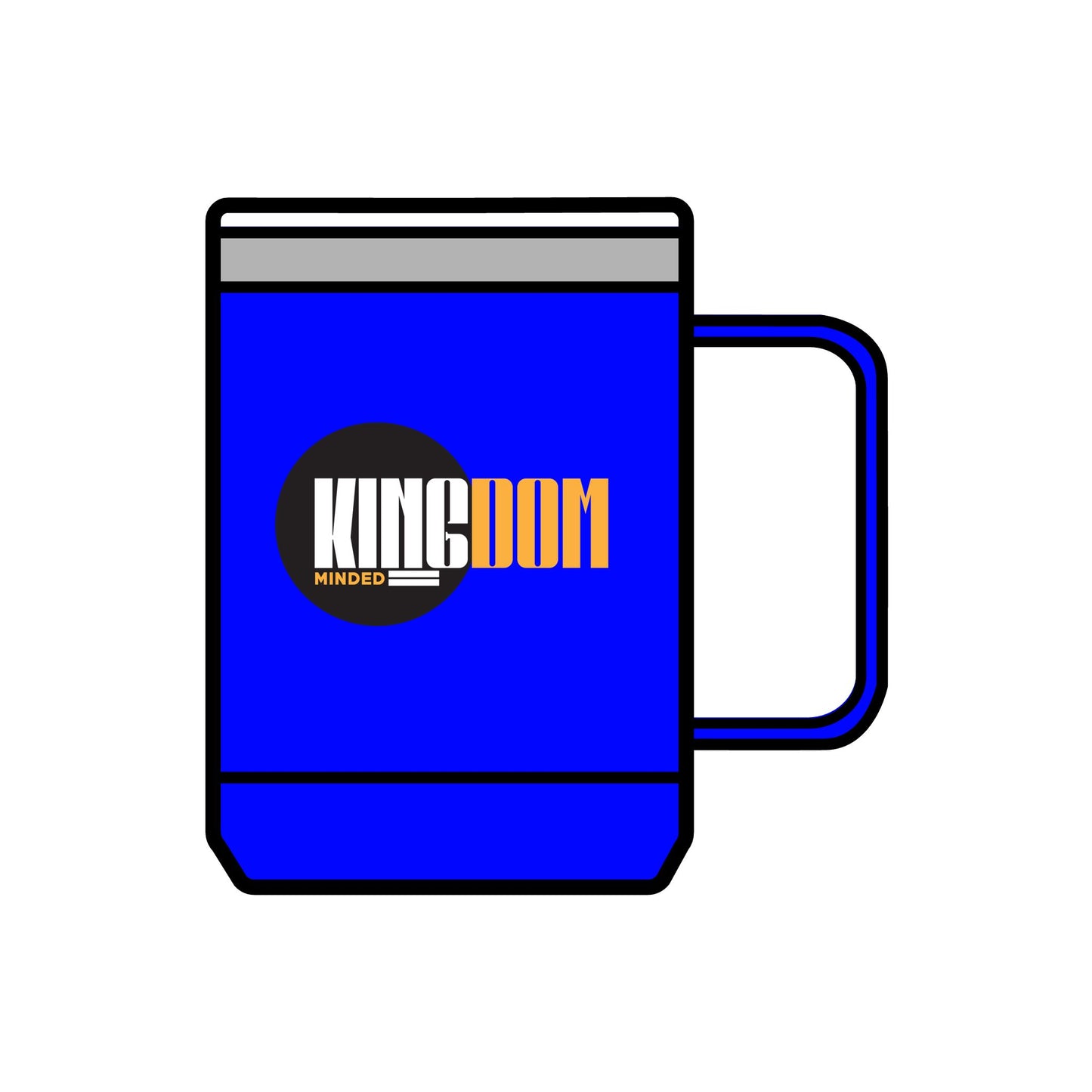 Kingdom Minded Coffee Mug Tumbler - 15oz Inspirational Drinkware