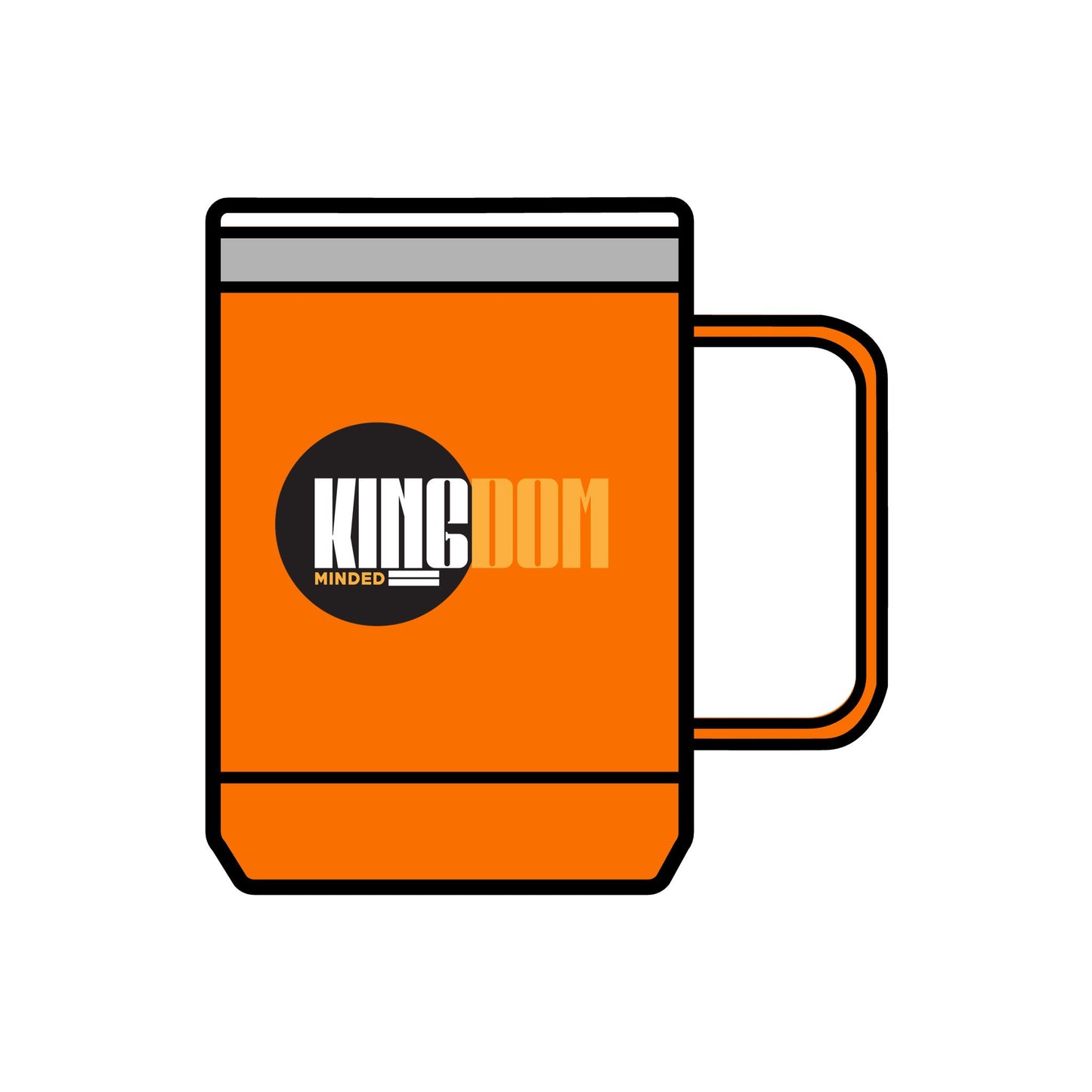 Kingdom Minded Coffee Mug Tumbler - 15oz Inspirational Drinkware