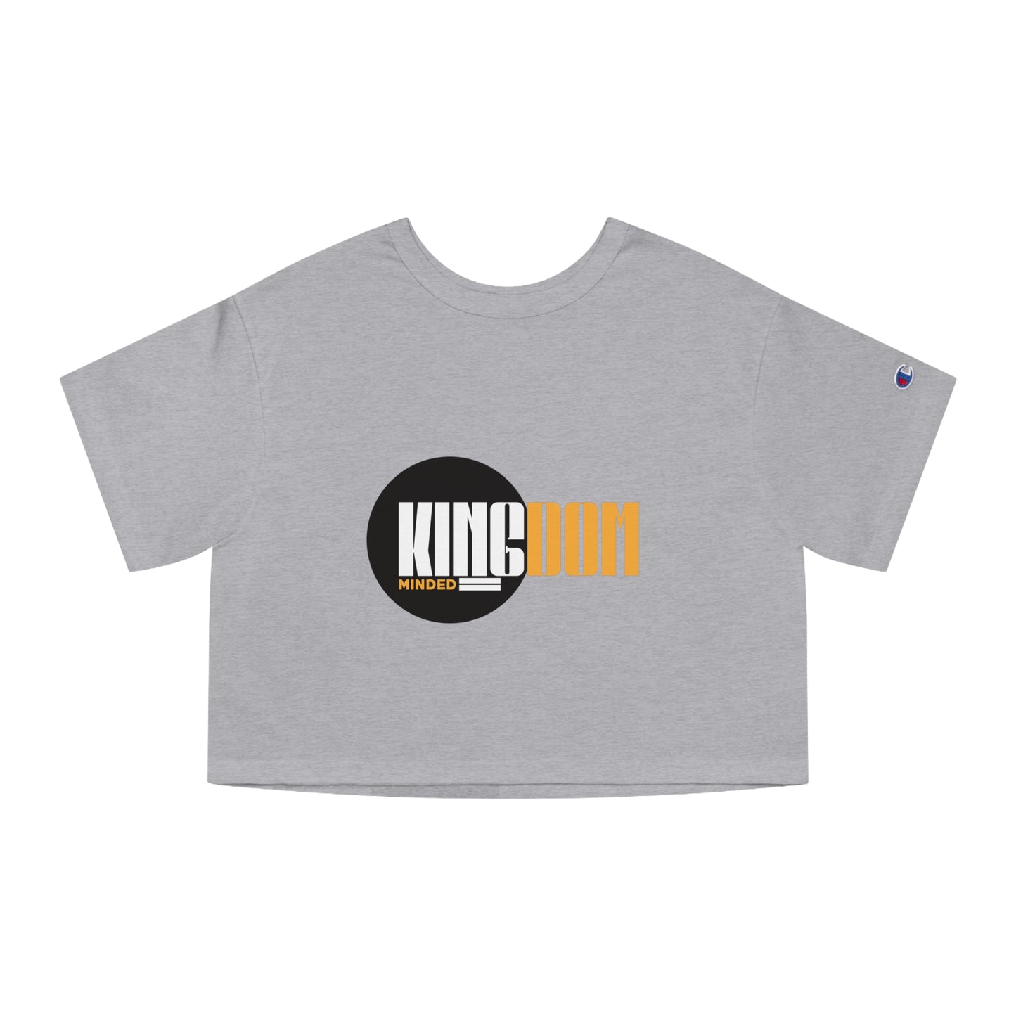 Kingdom Minded Women's Cropped T-Shirt | Champion Heritage Style