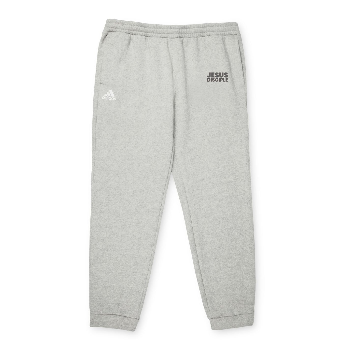 Adidas Unisex Fleece Joggers - Jesus Disciple Comfortable Pants